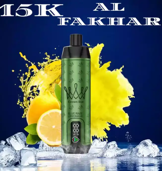 AL FAKHAR 15000 Puffs Vape Jetable Longue Durée avec Saveurs Variées