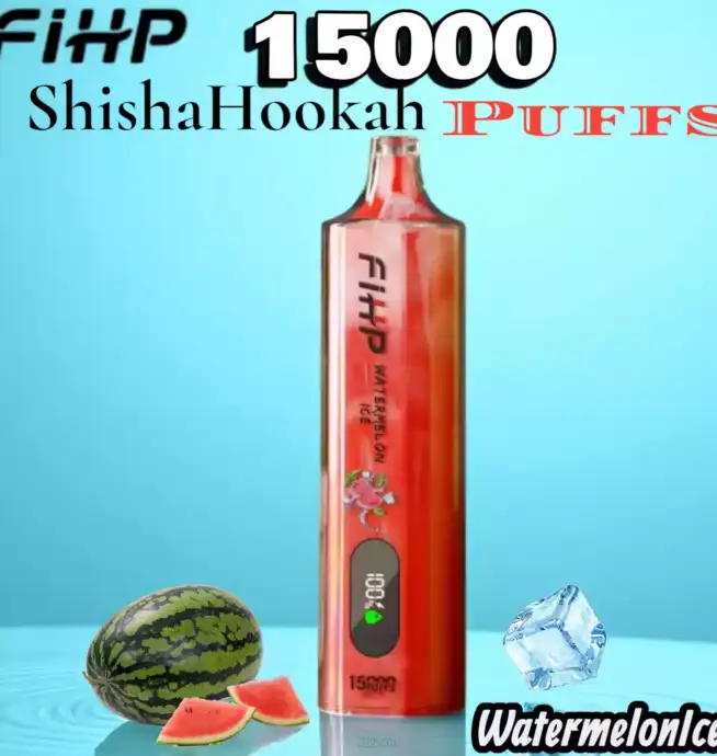 FIHP Shisha Hookah 15000 Puffs Vape Puissante et Longue Durée