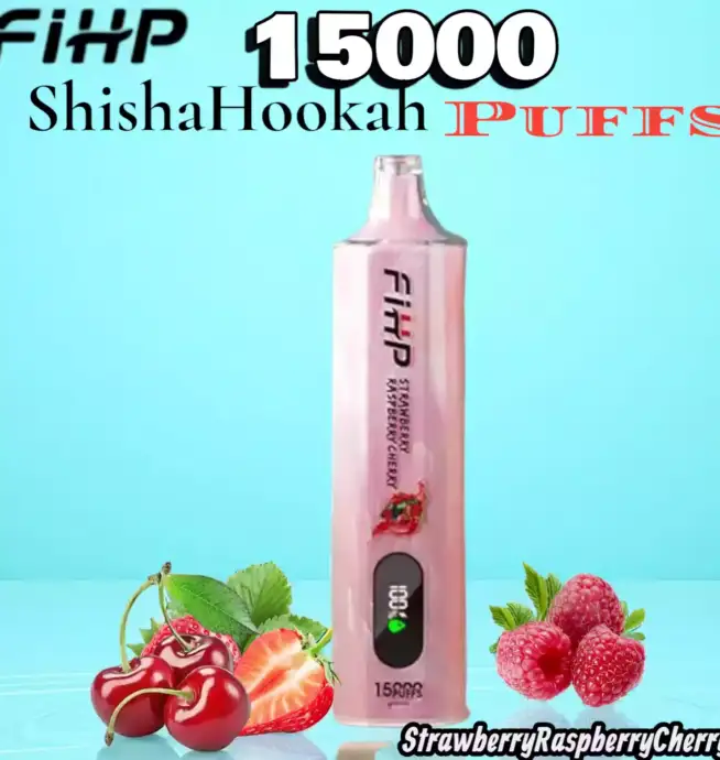 FIHP Shisha Hookah 15000 Puffs Vape Puissante et Longue Durée