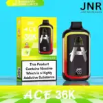 JNR Ace 36K PUFFS Vape Jetable Haut de Gamme avec 36 000 Bouffées