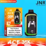 JNR Ace 36K PUFFS Vape Jetable Haut de Gamme avec 36 000 Bouffées