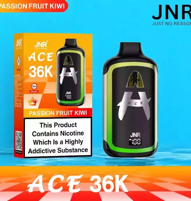 JNR Ace 36K PUFFS Vape Jetable Haut de Gamme avec 36 000 Bouffées