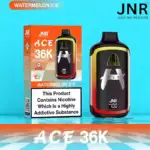JNR Ace 36K PUFFS Vape Jetable Haut de Gamme avec 36 000 Bouffées