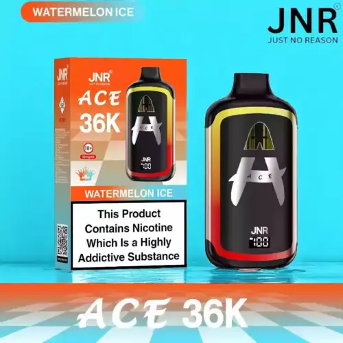 JNR Ace 36K PUFFS Vape Jetable Haut de Gamme avec 36 000 Bouffées