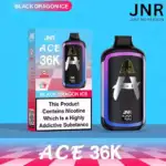 JNR Ace 36K PUFFS Vape Jetable Haut de Gamme avec 36 000 Bouffées