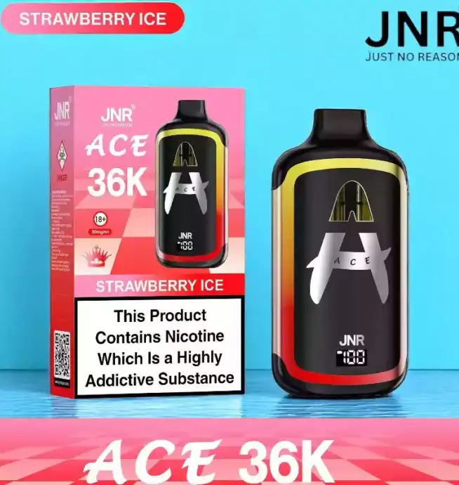 JNR Ace 36K PUFFS Vape Jetable Haut de Gamme avec 36 000 Bouffées