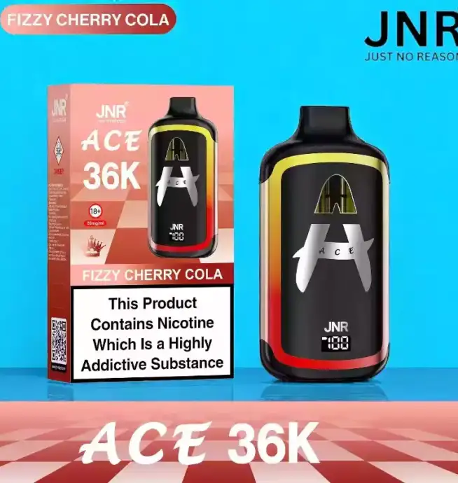 JNR Ace 36K PUFFS Vape Jetable Haut de Gamme avec 36 000 Bouffées