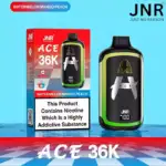 JNR Ace 36K PUFFS Vape Jetable Haut de Gamme avec 36 000 Bouffées