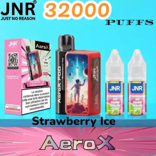 JNR AeroX 32K PUFFS Vape Jetable Haut de Gamme pour le Marché Français