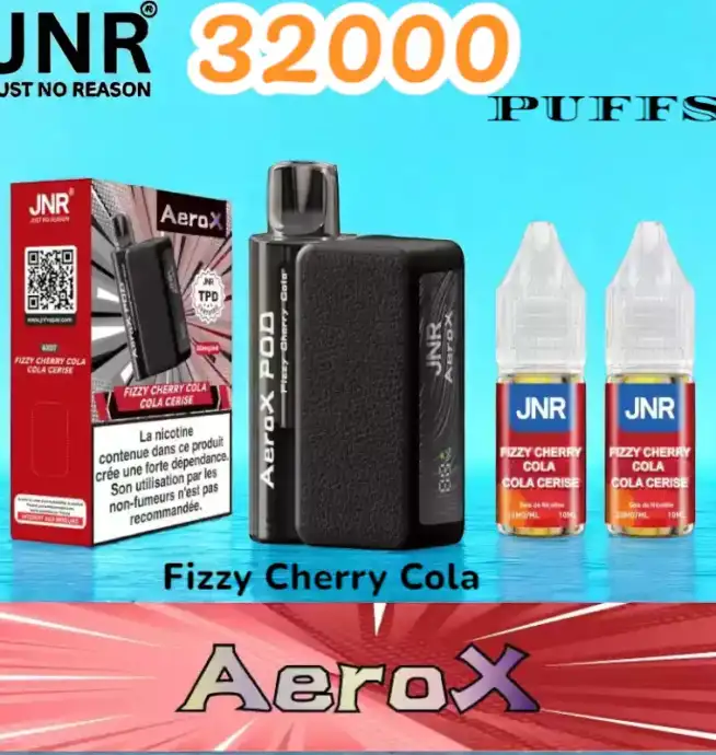 JNR AeroX 32K PUFFS Vape Jetable Haut de Gamme pour le Marché Français
