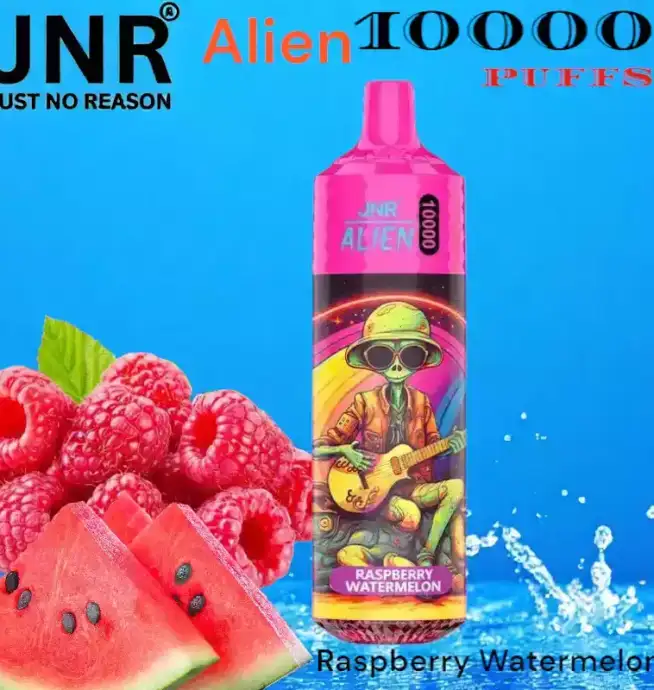 JNR Alien 10000 Puffs Vape jetable rechargeable avec 50 saveurs