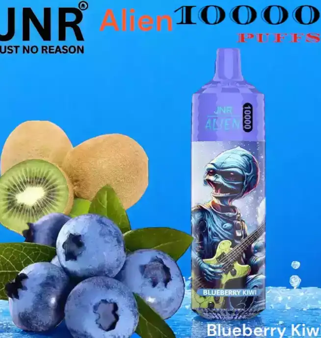 JNR Alien 10000 Puffs Vape jetable rechargeable avec 50 saveurs