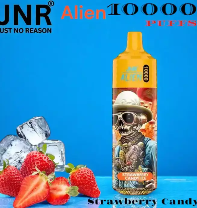 JNR Alien 10000 Puffs Vape jetable rechargeable avec 50 saveurs