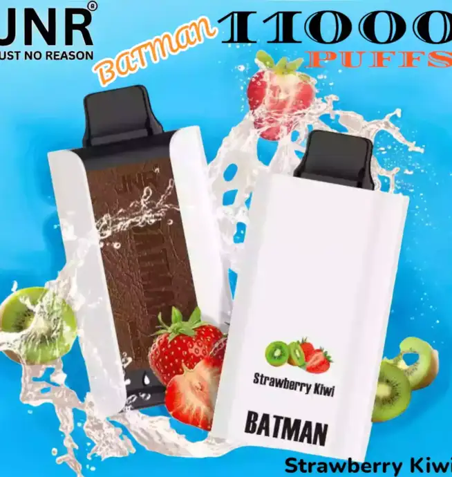 JNR BATMAN 11000 PUFFS Vape Jetable avec 11 000 Bouffées et Saveurs Riches