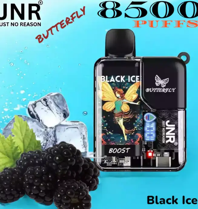 JNR BUTTERFLY 8500 PUFFS Une Vape Durable avec 8500 Bouffées et Plus