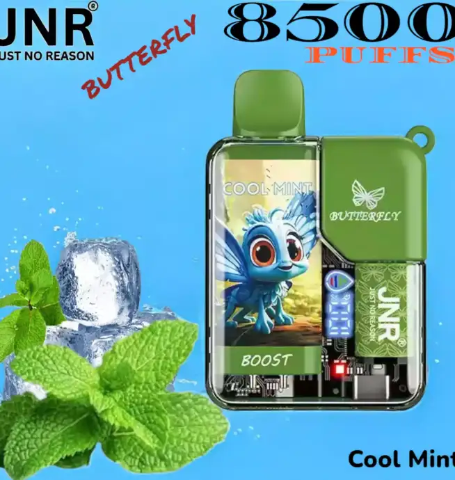 JNR BUTTERFLY 8500 PUFFS Une Vape Durable avec 8500 Bouffées et Plus