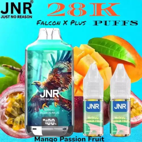 JNR Falcon X Plus 28K Puffs Vape Jetable avec 28 000 Bouffées