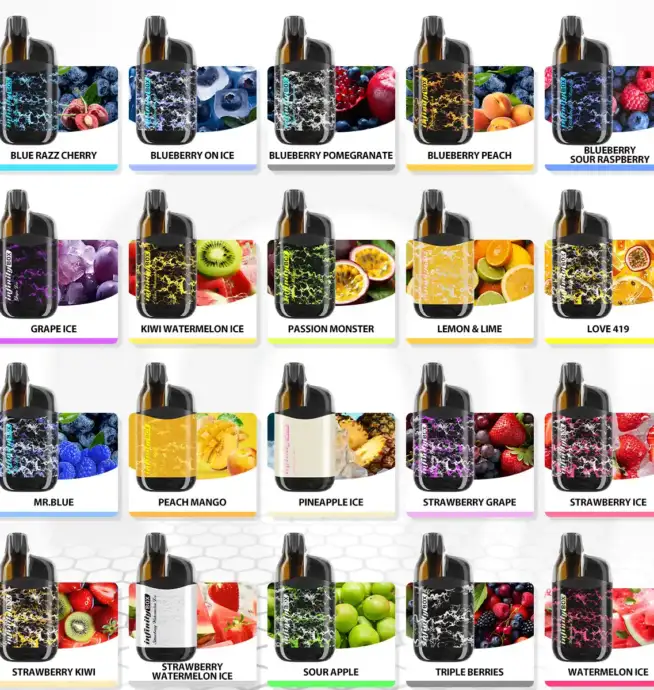 JNR INFINITY BOX 10700 PUFFS Vape Jetable Haute Performance et Longévité