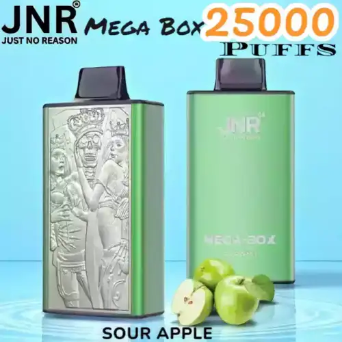 JNR Mega Box 25000 Puffs Expérience de Vape Longue Durée et Savoureuse