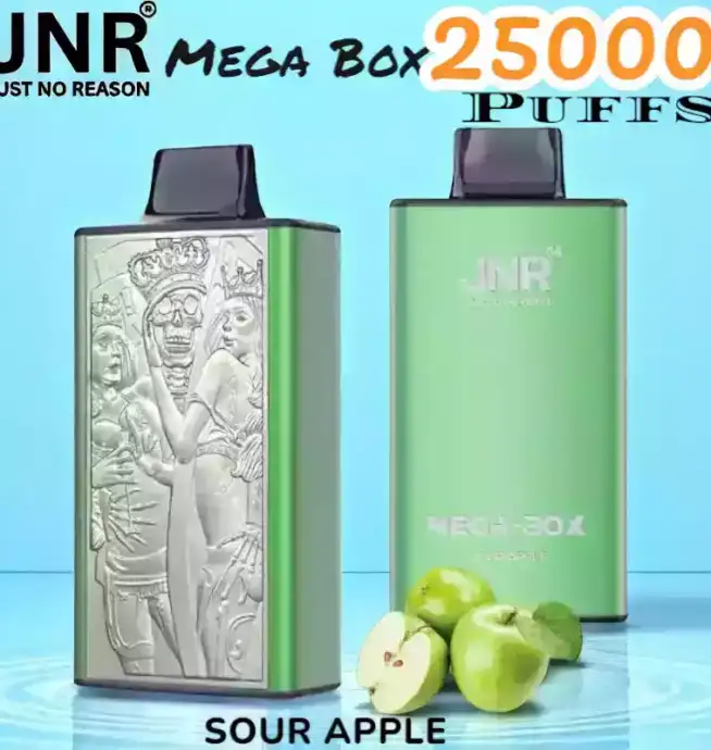 JNR Mega Box 25000 Puffs Expérience de Vape Longue Durée et Savoureuse
