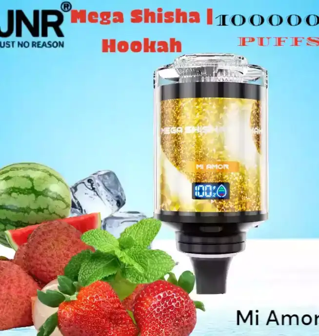 JNR Mega Shisha Hookah 100000 Puffs L'expérience ultime du vape