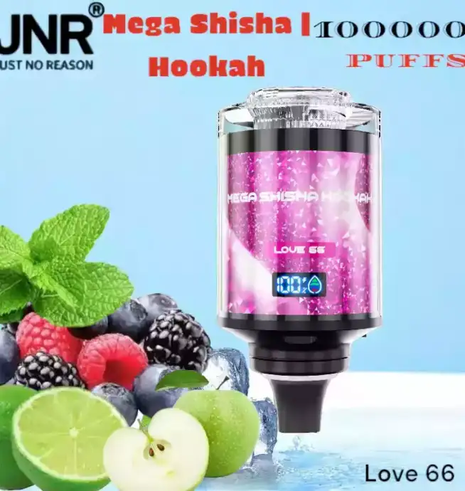 JNR Mega Shisha Hookah 100000 Puffs L'expérience ultime du vape