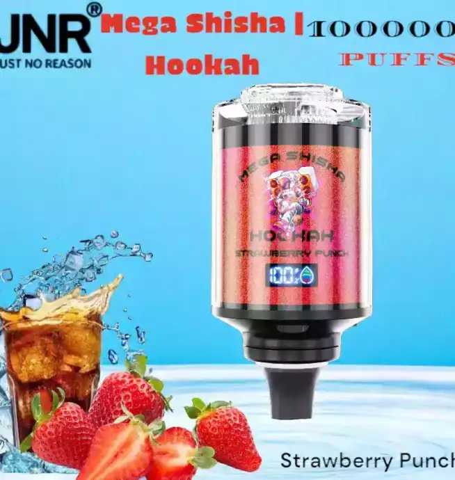 JNR Mega Shisha Hookah 100000 Puffs L'expérience ultime du vape