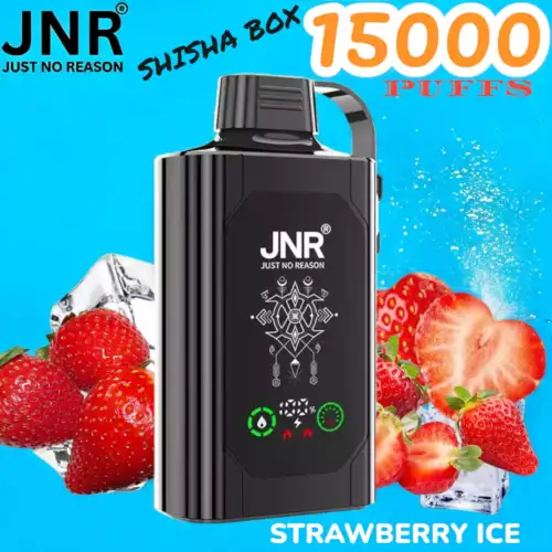 JNR SHISHA BOX 15K PUFFS Vape Jetable Haut de Gamme