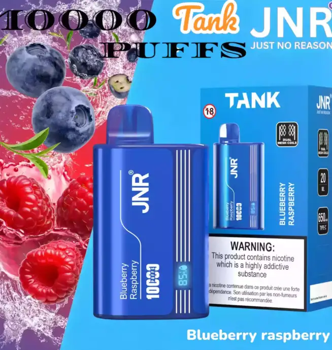 JNR Tank 10K PUFFS Vape Jetable avec 10 000 Bouffées et Saveurs Variées
