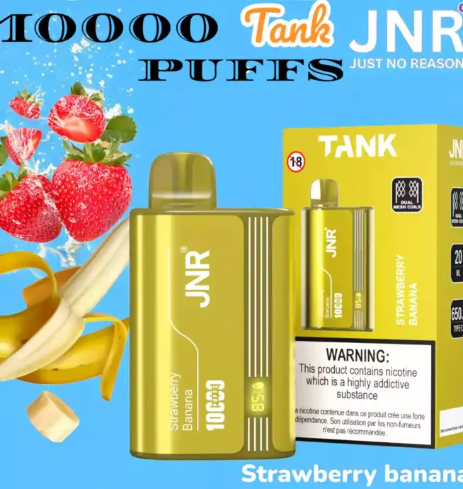 JNR Tank 10K PUFFS Vape Jetable avec 10 000 Bouffées et Saveurs Variées