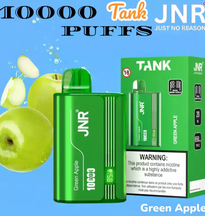 JNR Tank 10K PUFFS Vape Jetable avec 10 000 Bouffées et Saveurs Variées