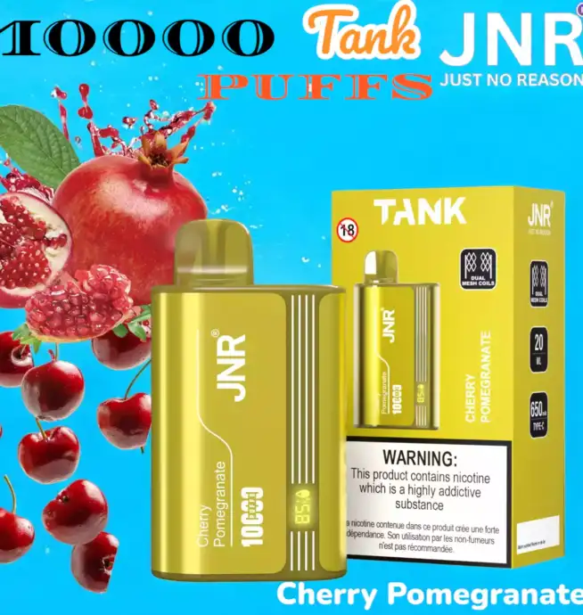 JNR Tank 10K PUFFS Vape Jetable avec 10 000 Bouffées et Saveurs VariéesJNR Tank 10K PUFFS Vape Jetable avec 10 000 Bouffées et Saveurs Variées
