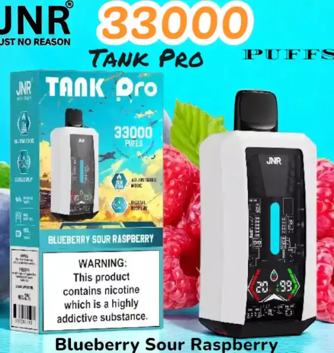 JNR Tank Pro 33K Puffs Vape Jetable avec 33 000 Bouffées