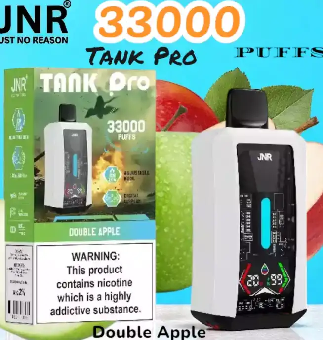 JNR Tank Pro 33K Puffs Vape Jetable avec 33 000 Bouffées