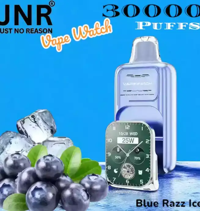 JNR Vape Watch 30000 Puffs Vape Appel et Caméra en Une