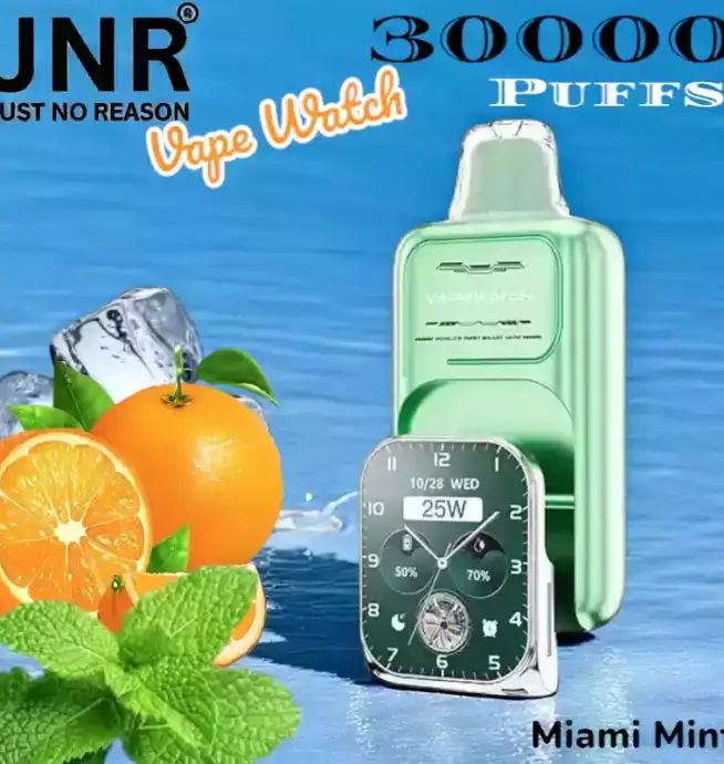 JNR Vape Watch 30000 Puffs Vape Appel et Caméra en Une