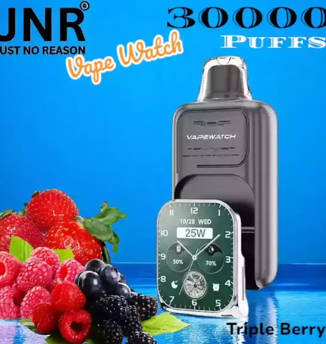 JNR Vape Watch 30000 Puffs Vape Appel et Caméra en Une