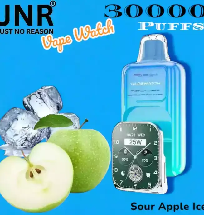 JNR Vape Watch 30000 Puffs Vape Appel et Caméra en Une