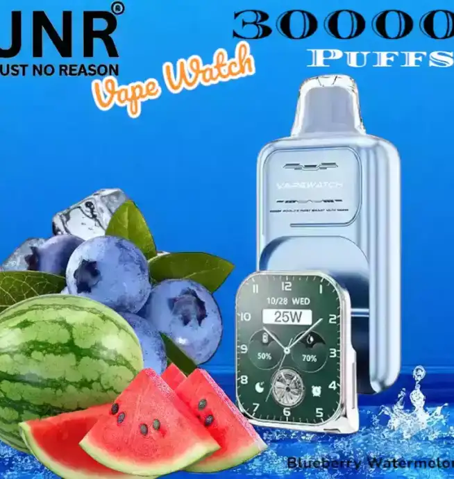 JNR Vape Watch 30000 Puffs Vape Appel et Caméra en Une