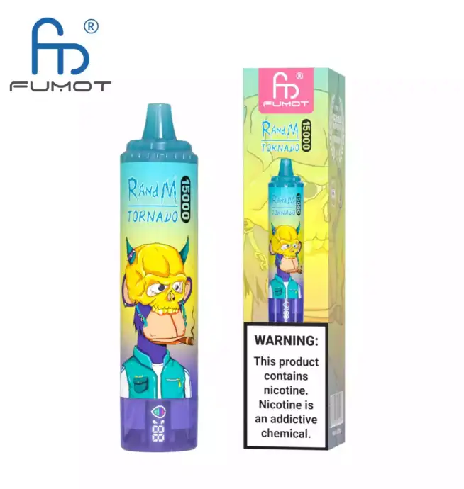 RandM Tornado 15000 Puffs Vape Jetable Longue Durée avec Saveurs Variées