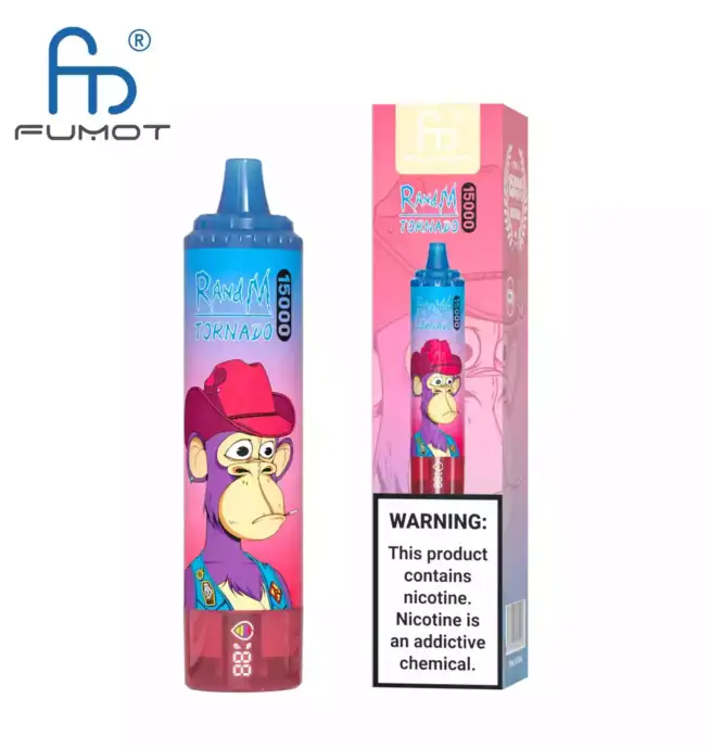 RandM Tornado 15000 Puffs Vape Jetable Longue Durée avec Saveurs Variées