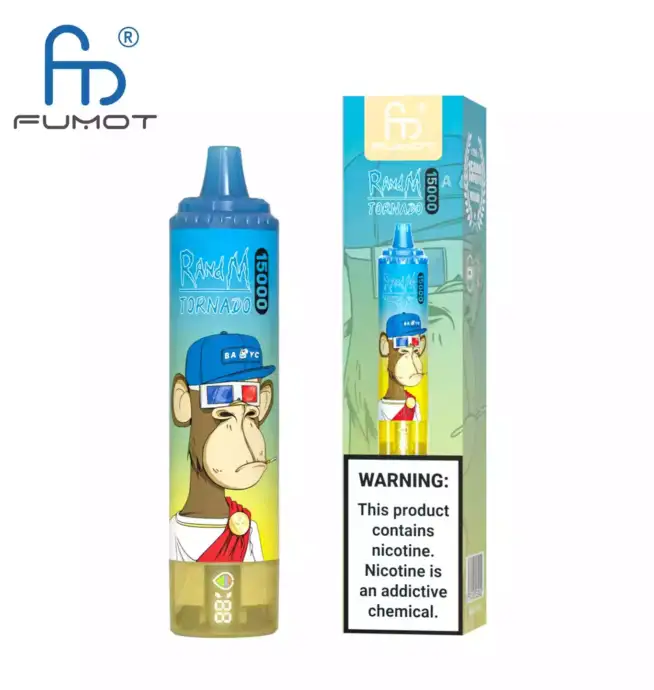 RandM Tornado 15000 Puffs Vape Jetable Longue Durée avec Saveurs Variées
