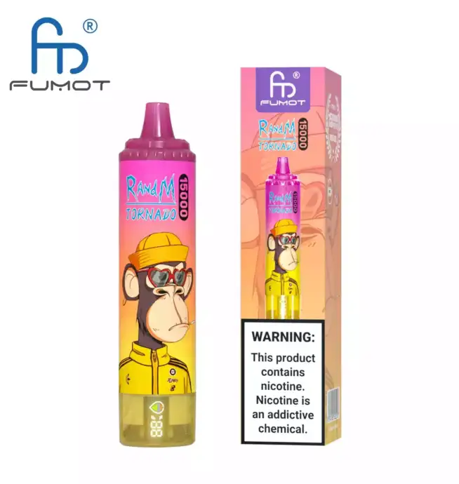 RandM Tornado 15000 Puffs Vape Jetable Longue Durée avec Saveurs VariéesRandM Tornado 15000 Puffs Vape Jetable Longue Durée avec Saveurs Variées