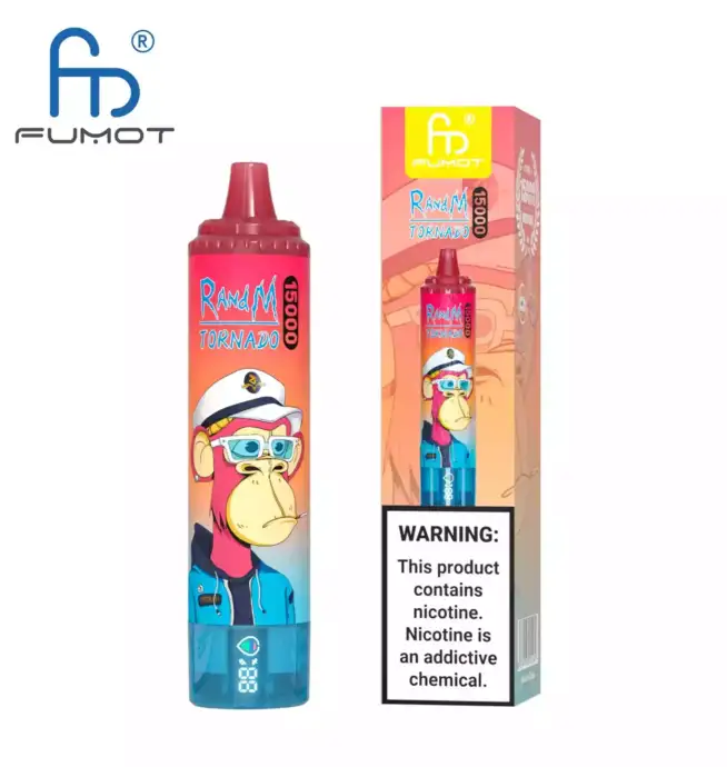 RandM Tornado 15000 Puffs Vape Jetable Longue Durée avec Saveurs Variées