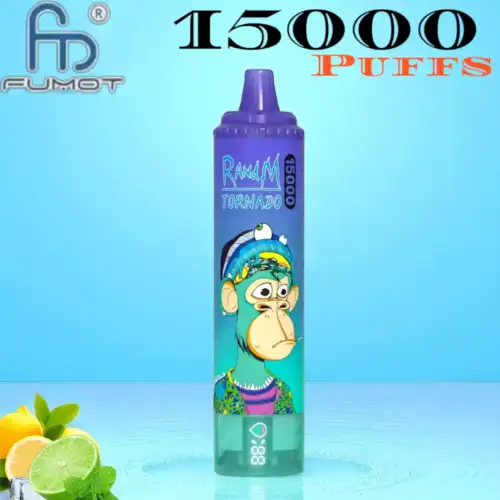 RandM Tornado 15000 Puffs Vape Jetable Longue Durée avec Saveurs Variées
