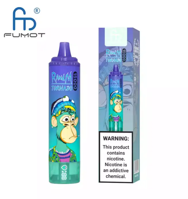 RandM Tornado 15000 Puffs Vape Jetable Longue Durée avec Saveurs Variées