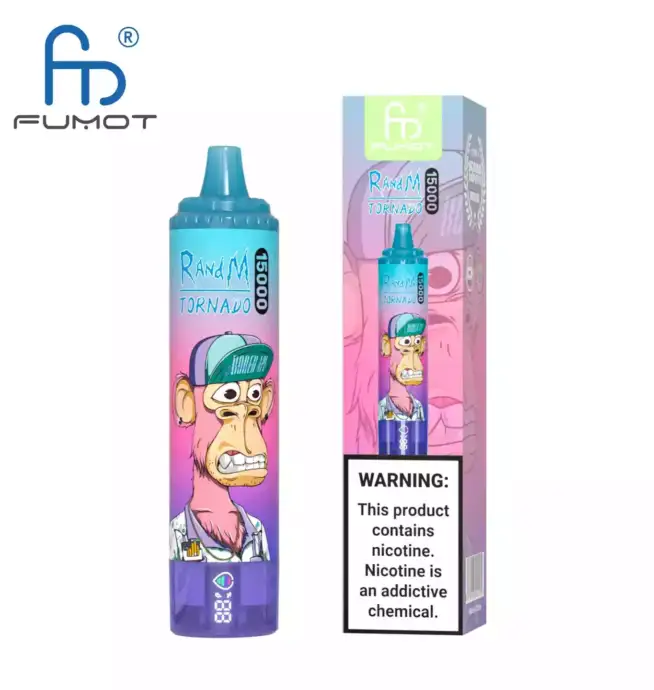 RandM Tornado 15000 Puffs Vape Jetable Longue Durée avec Saveurs Variées