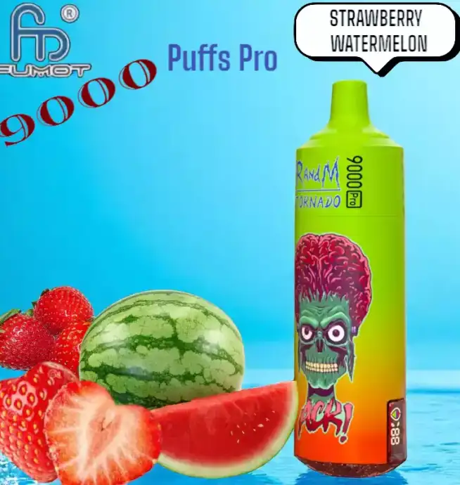 RandM Tornado 9000 Puffs Pro Vapez durablement avec 56 saveurs