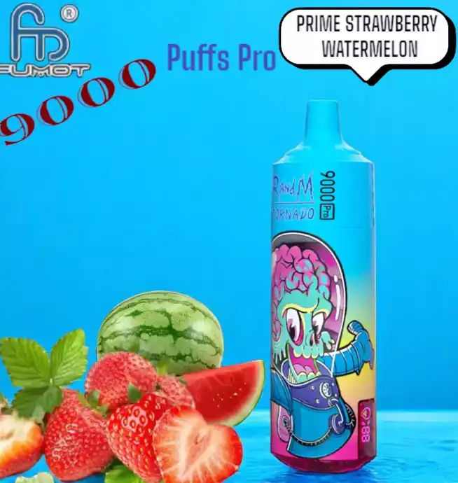 RandM Tornado 9000 Puffs Pro Vapez durablement avec 56 saveurs