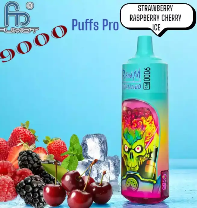 RandM Tornado 9000 Puffs Pro Vapez durablement avec 56 saveurs